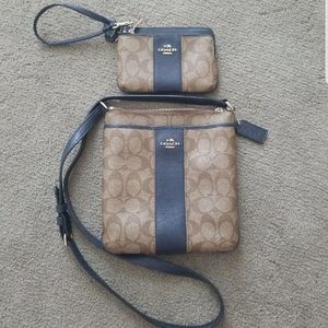 Coach bag and wallet